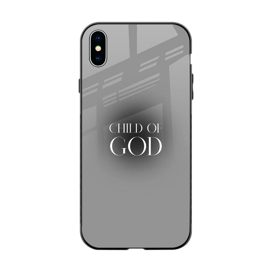 Child Of God back phone cover | glass case for iphone xs max