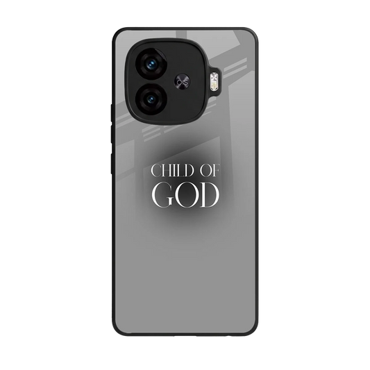 Child Of God back phone cover | glass case for iqoo neo 10r 5g