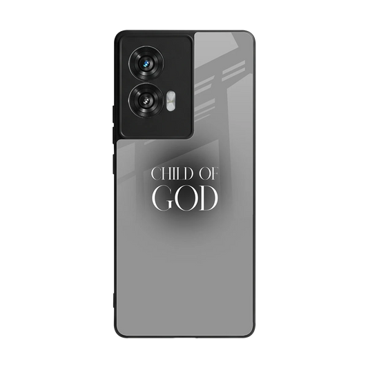 Child Of God back phone cover | glass case for motorola edge 50 fusion