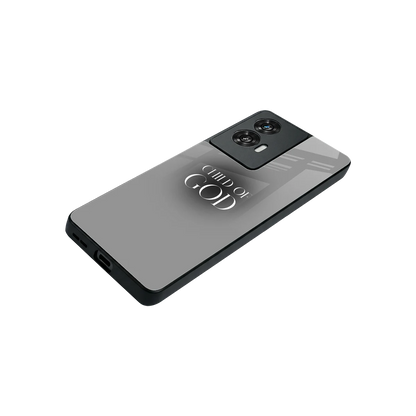 Child Of God stylish phone case for motorola edge 50 fusion | glossy glass and slim fit