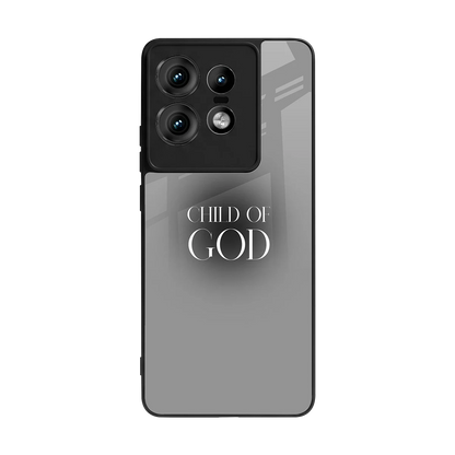 Child Of God back phone cover | glass case for motorola edge 50 pro
