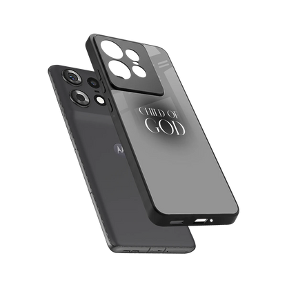 Child Of God sleek motorola edge 50 pro cover with tempered glass back and TPU edges