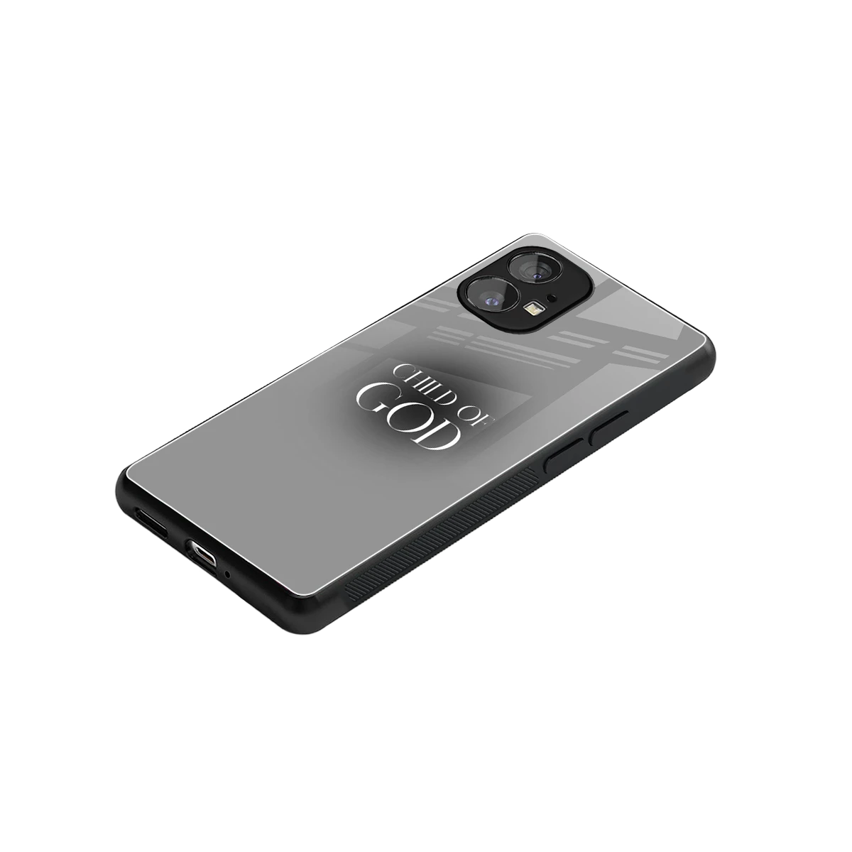 Child Of God stylish phone case for nothing phone 1 | glossy glass and slim fit