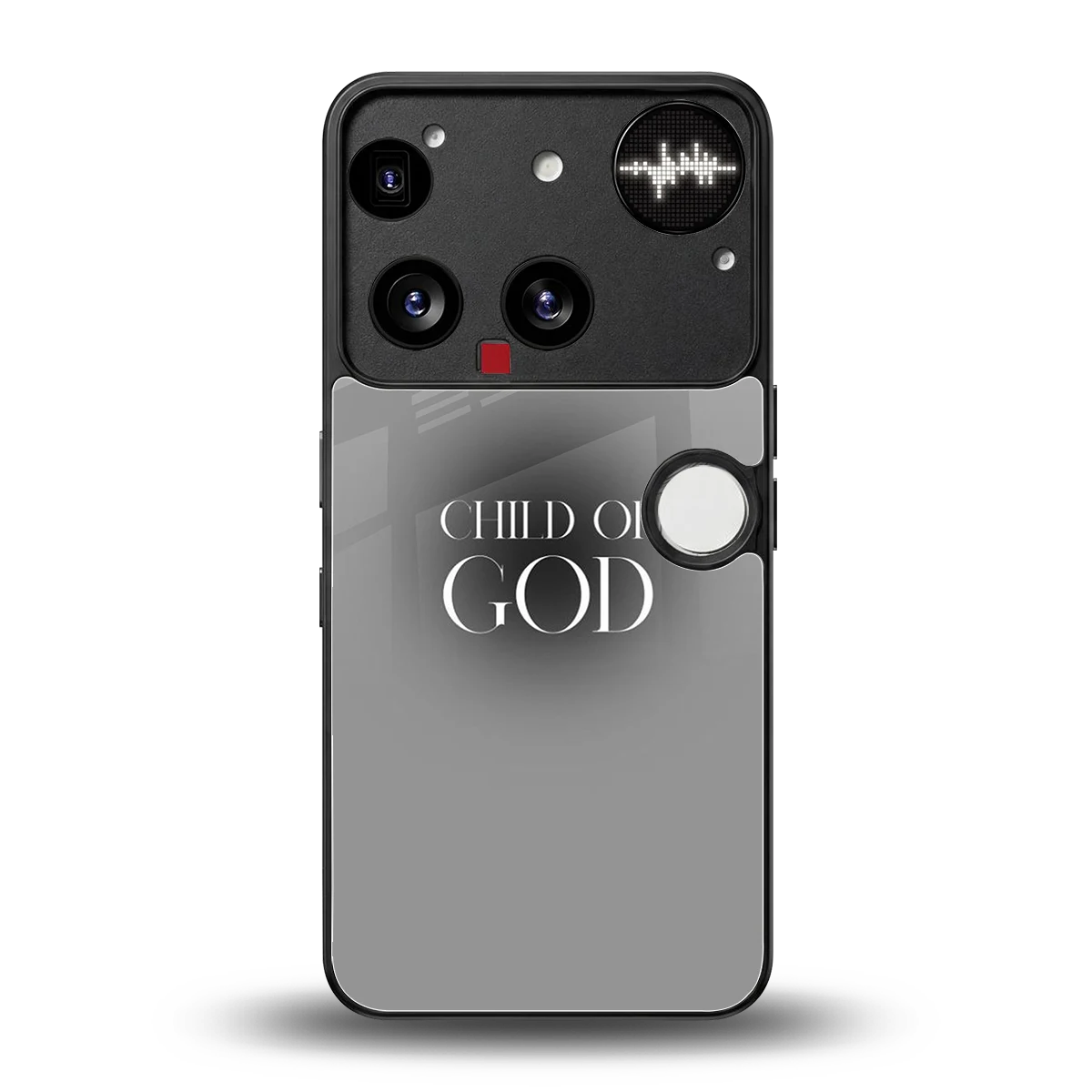 Child Of God back phone cover | glass case for nothing phone 3
