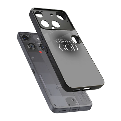 Child Of God sleek nothing phone 3 cover with tempered glass back and TPU edges