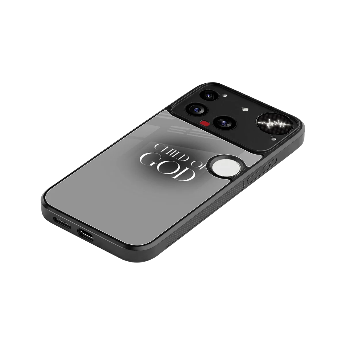 Child Of God stylish phone case for nothing phone 3 | glossy glass and slim fit