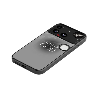 Child Of God stylish phone case for nothing phone 3 | glossy glass and slim fit