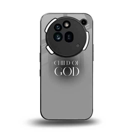 Child Of God back phone cover | glass case for nothing phone 3a pro