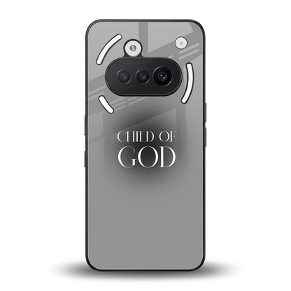 Child Of God back phone cover | glass case for nothing phone 3a