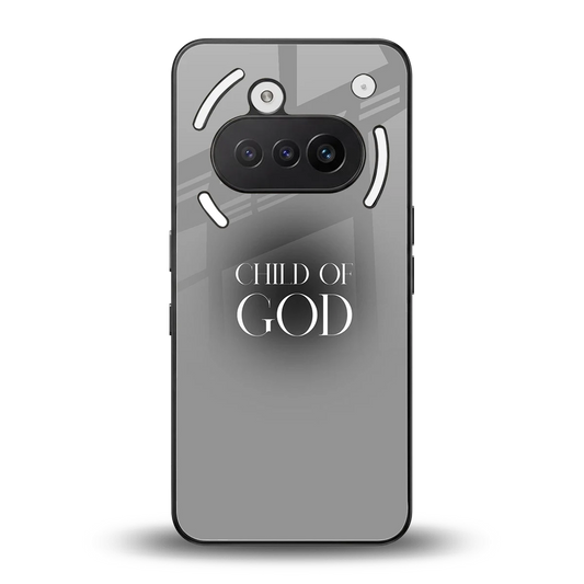 Child Of God back phone cover | glass case for nothing phone 3a