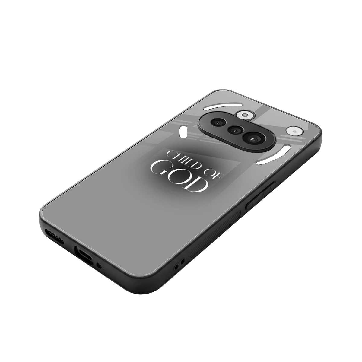 Child Of God stylish phone case for nothing phone 3a | glossy glass and slim fit