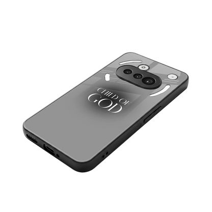 Child Of God stylish phone case for nothing phone 3a | glossy glass and slim fit