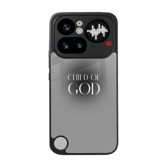 Child Of God back phone cover | glass case for nothing phone 4a pro