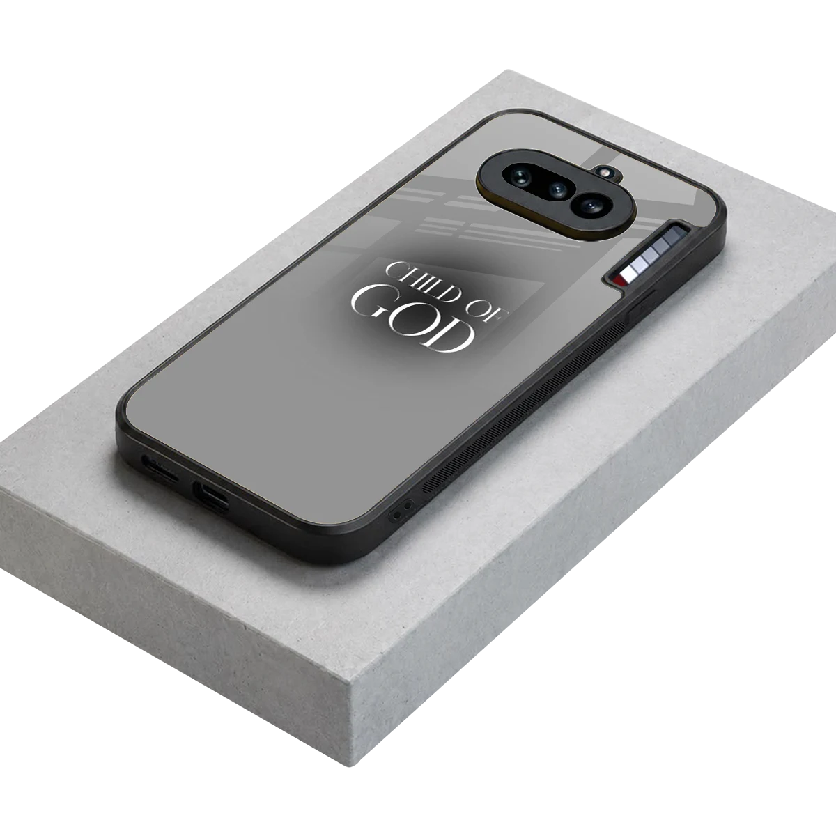 Child Of God stylish phone case for nothing phone 4a | glossy glass and slim fit