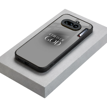 Child Of God stylish phone case for nothing phone 4a | glossy glass and slim fit