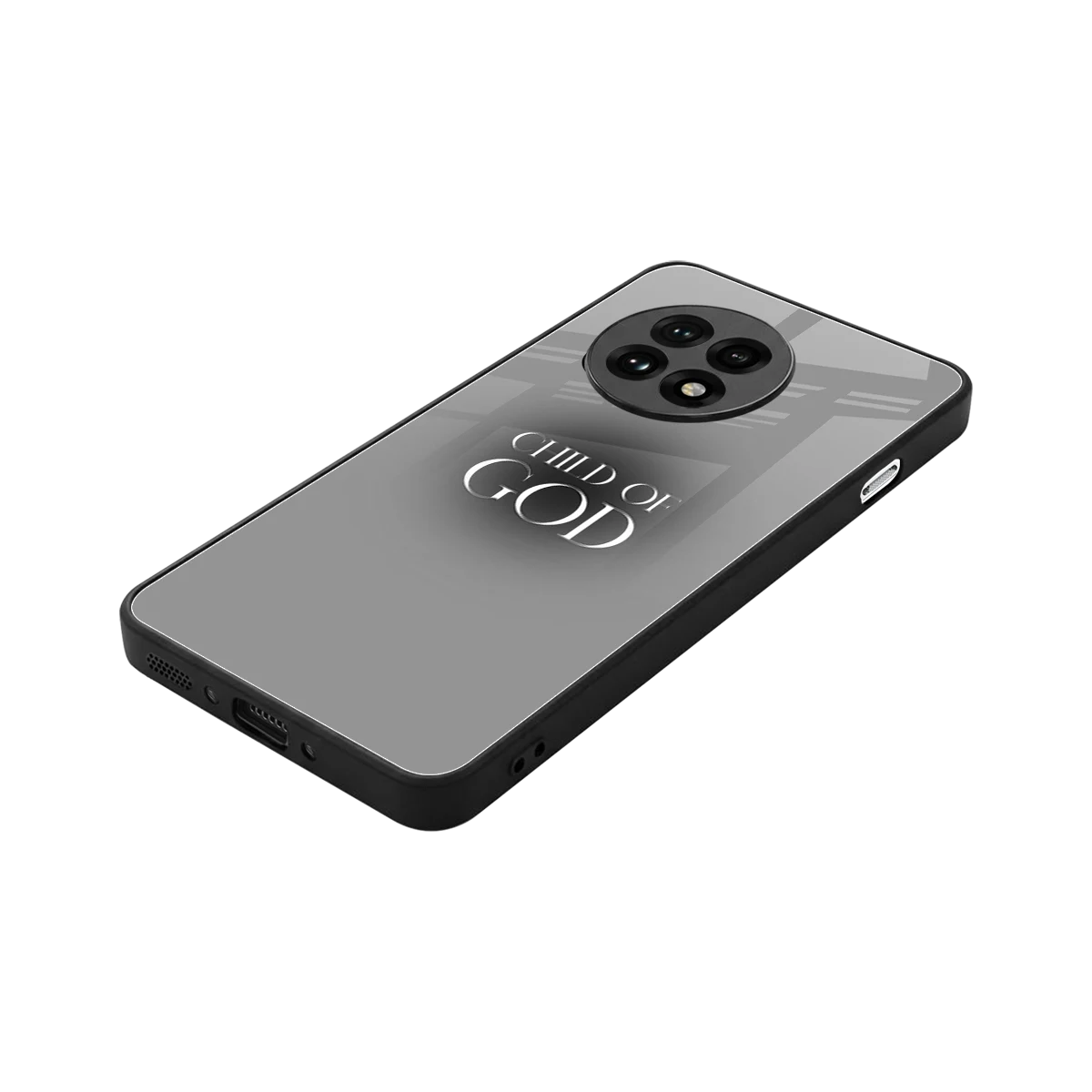 Child Of God stylish phone case for oneplus 13r | glossy glass and slim fit