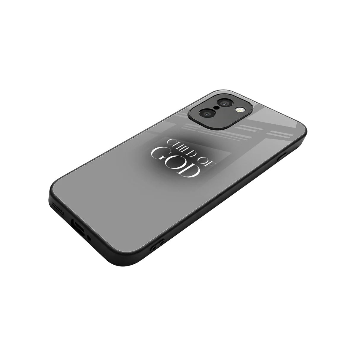 Child Of God stylish phone case for oneplus 15r | glossy glass and slim fit