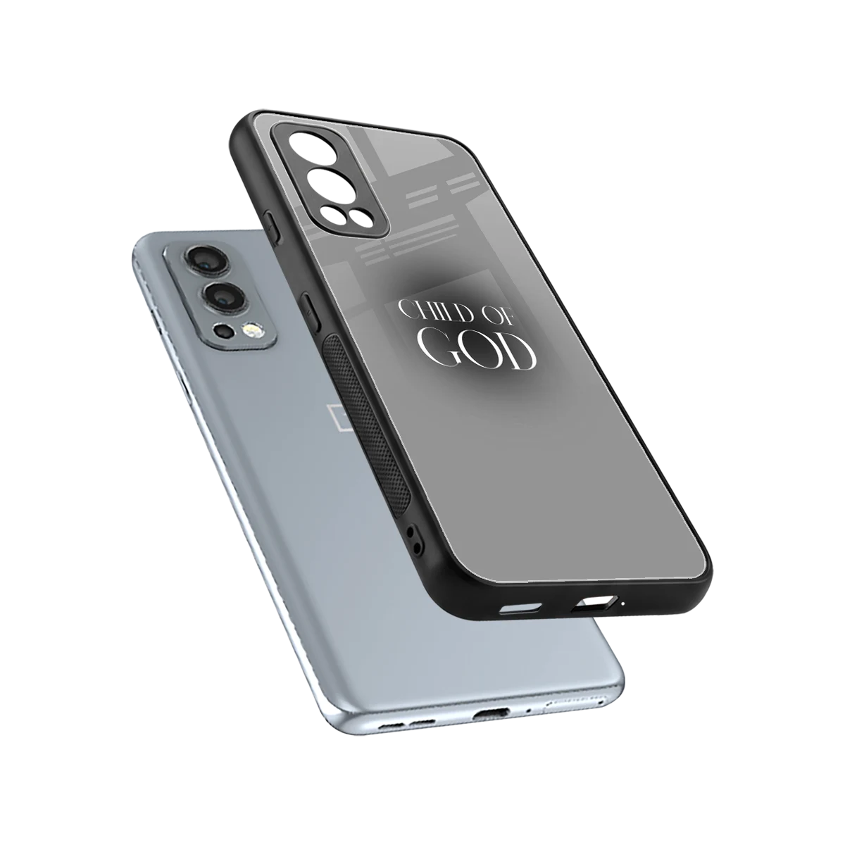 Child Of God sleek oneplus nord 2 cover with tempered glass back and TPU edges