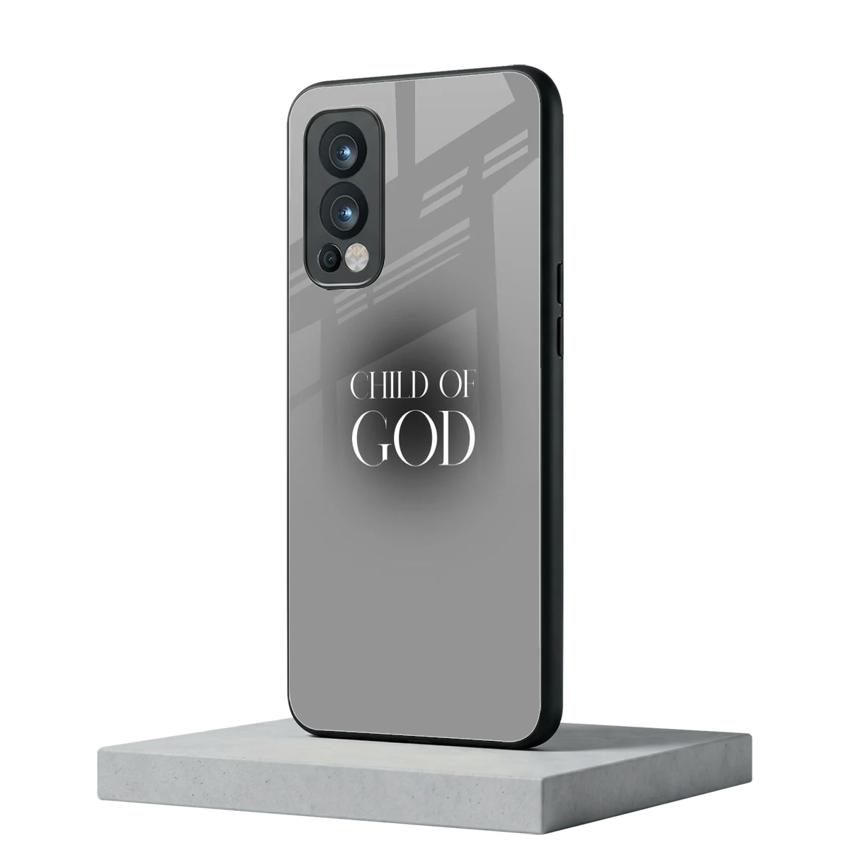 Child Of God oneplus nord 2 mobile cover | shockproof glass phone case