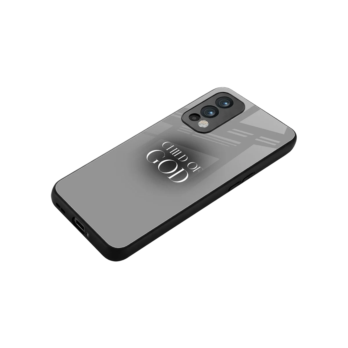 Child Of God stylish phone case for oneplus nord 2 | glossy glass and slim fit