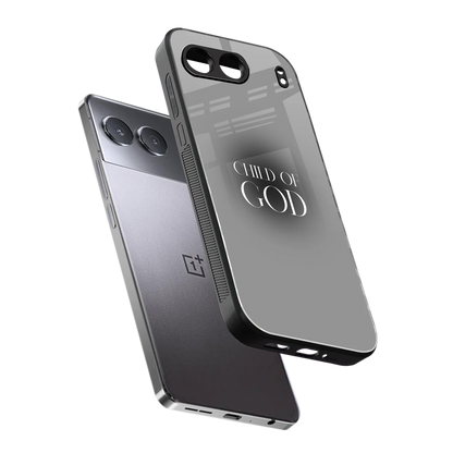 Child Of God sleek oneplus nord 4 cover with tempered glass back and TPU edges