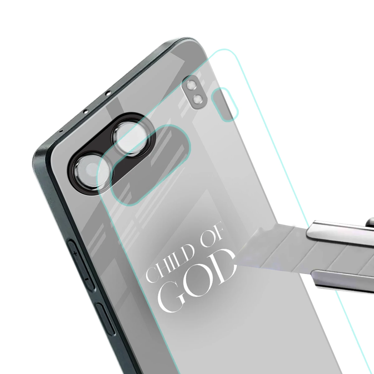 Child Of God stylish phone case for oneplus nord 4 | glossy glass and slim fit