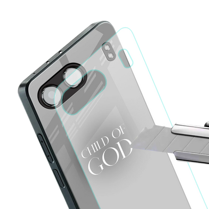 Child Of God stylish phone case for oneplus nord 4 | glossy glass and slim fit