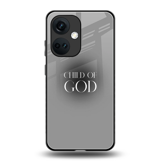 Child Of God back phone cover | glass case for oneplus nord ce 3