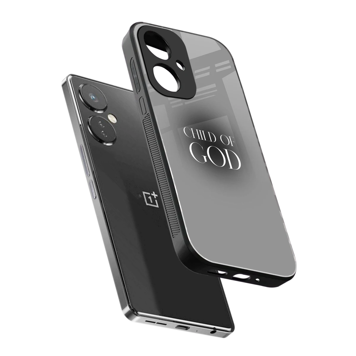 Child Of God sleek oneplus nord ce 3 cover with tempered glass back and TPU edges
