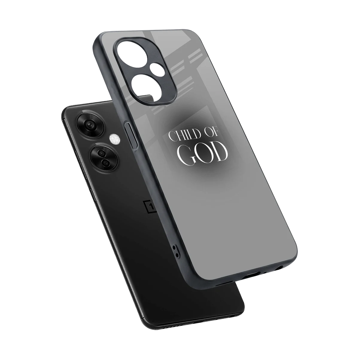 Child Of God sleek oneplus nord ce 3 lite cover with tempered glass back and TPU edges