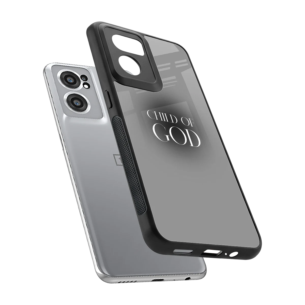 Child Of God sleek oneplus nord ce 2 cover with tempered glass back and TPU edges