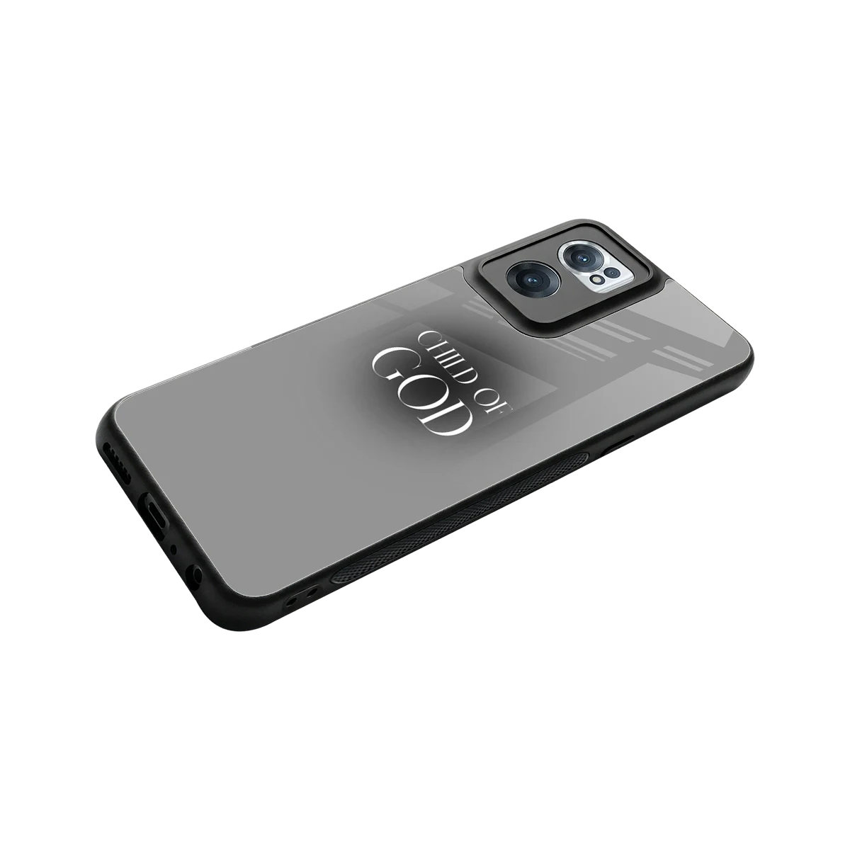Child Of God stylish phone case for oneplus nord ce 2 | glossy glass and slim fit