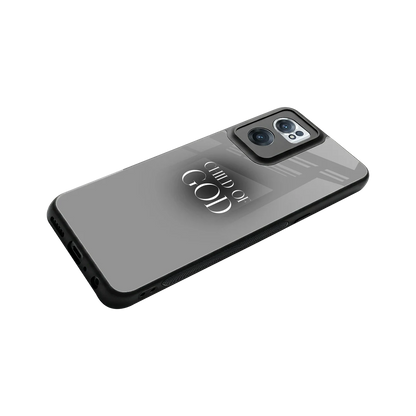 Child Of God stylish phone case for oneplus nord ce 2 | glossy glass and slim fit