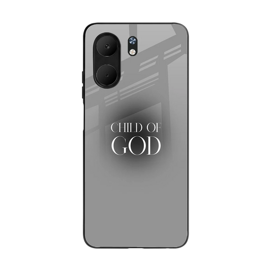 Child Of God back phone cover | glass case for oppo a5x 5g
