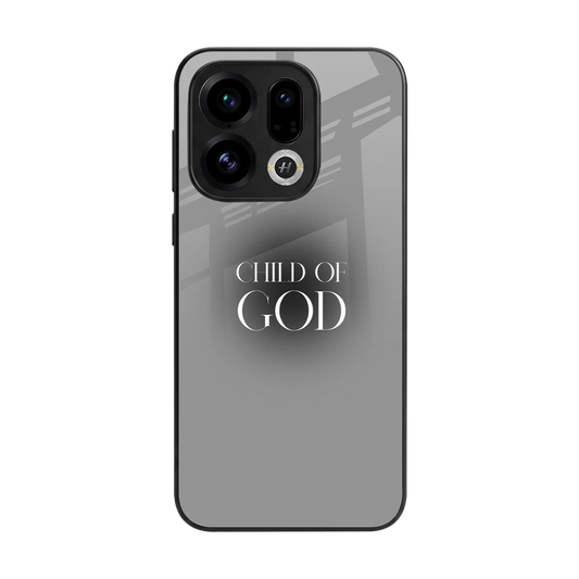 Child Of God back phone cover | glass case for oppo find x9