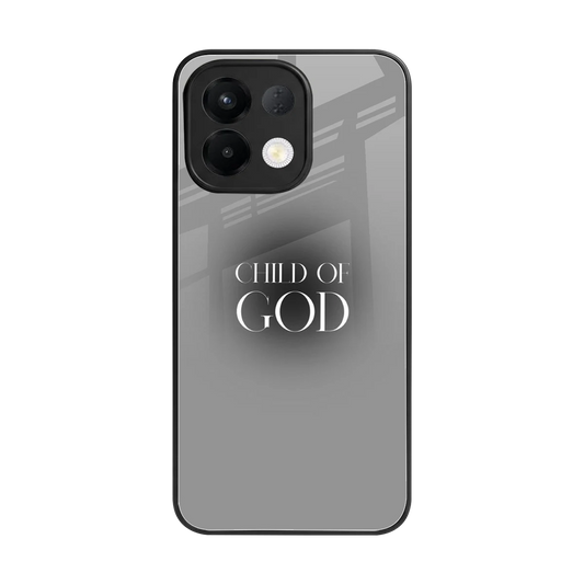 Child Of God back phone cover | glass case for oppo k13 5g