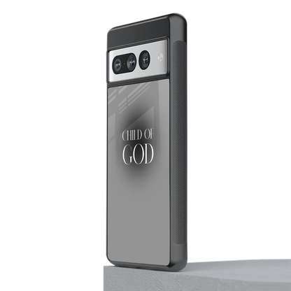 Child Of God stylish phone case for google pixel 7 pro | glossy glass and slim fit