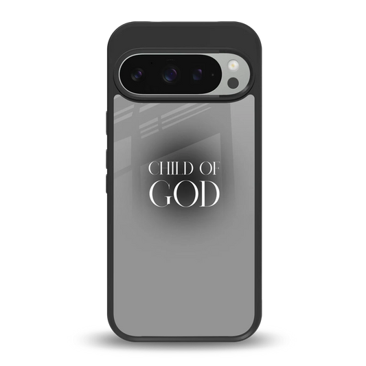 Child Of God back phone cover | glass case for google pixel 9 pro xl