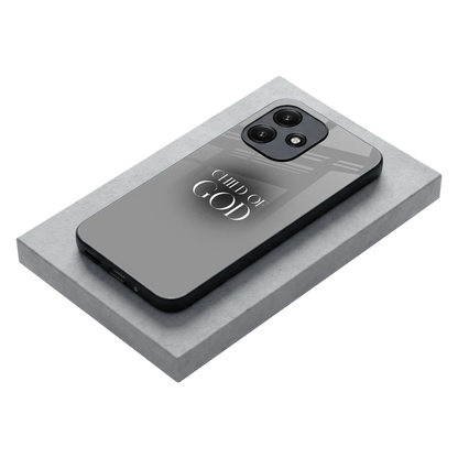 Child Of God stylish phone case for redmi 12 5g | glossy glass and slim fit