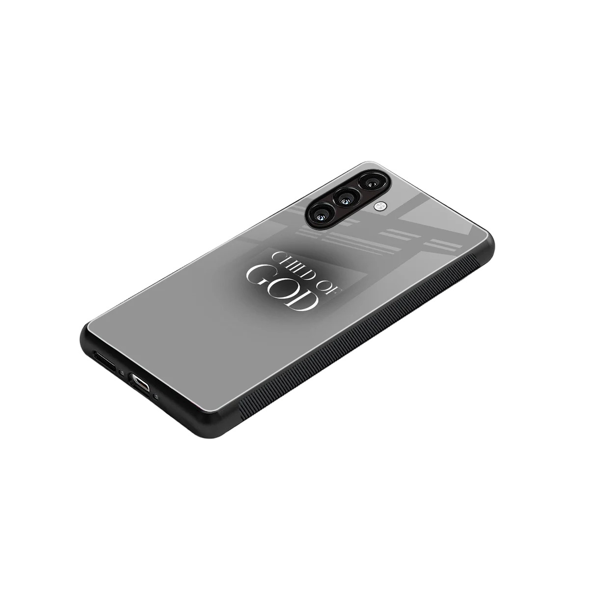 Child Of God stylish phone case for samsung galaxy m35 5g | glossy glass and slim fit