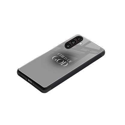 Child Of God stylish phone case for samsung galaxy m35 5g | glossy glass and slim fit