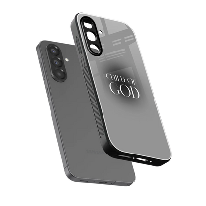 Child Of God sleek samsung galaxy a36 5g cover with tempered glass back and TPU edges