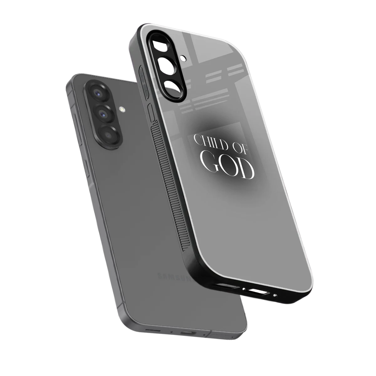 Child Of God sleek samsung galaxy a17 5g cover with tempered glass back and TPU edges