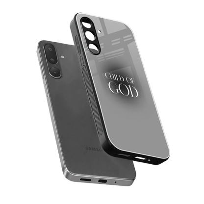 Child Of God sleek samsung galaxy m36 5g cover with tempered glass back and TPU edges