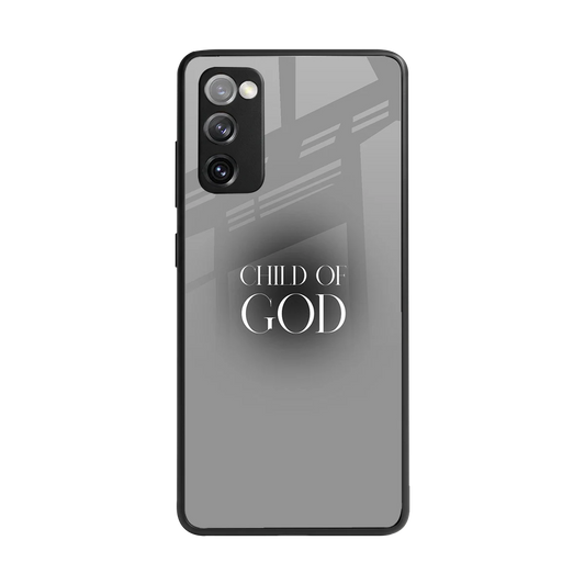 Child Of God back phone cover | glass case for samsung galaxy s20 fe