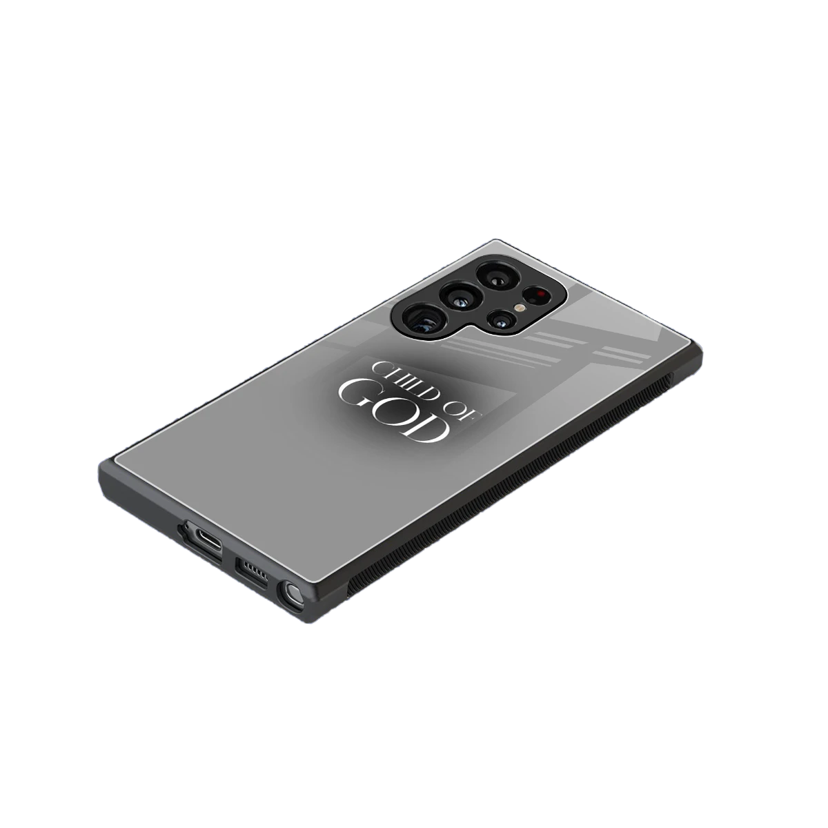 Child Of God stylish phone case for samsung galaxy s23 ultra | glossy glass and slim fit