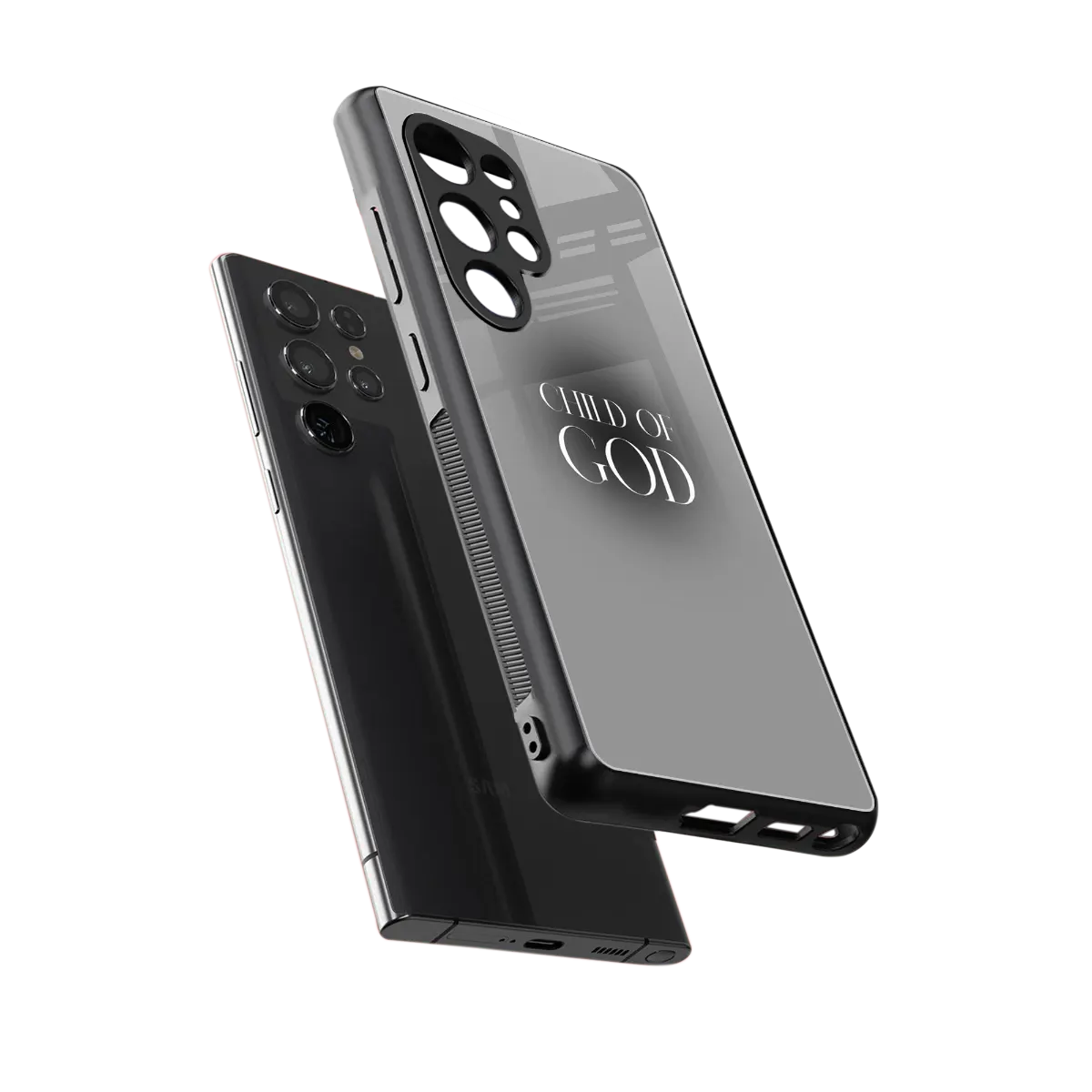 Child Of God sleek samsung galaxy s26 ultra cover with tempered glass back and TPU edges