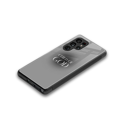 Child Of God stylish phone case for samsung galaxy s25 ultra | glossy glass and slim fit