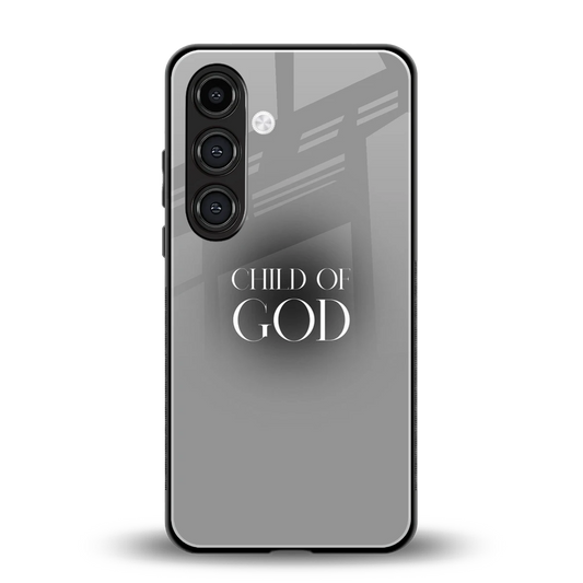 Child Of God back phone cover | glass case for samsung galaxy s24 plus