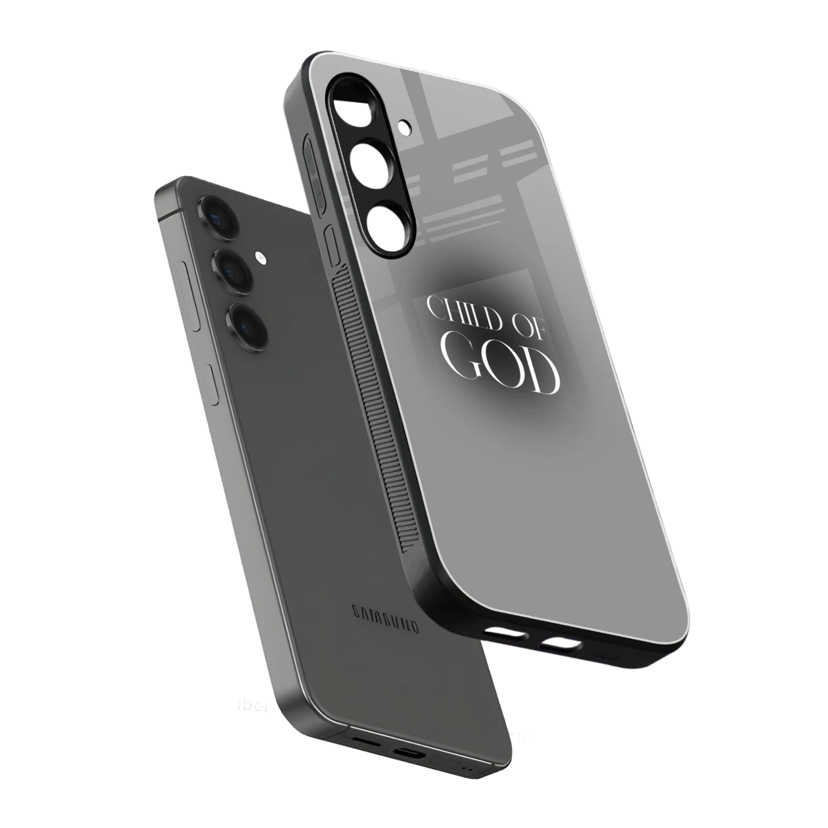 Child Of God sleek samsung galaxy s24 cover with tempered glass back and TPU edges